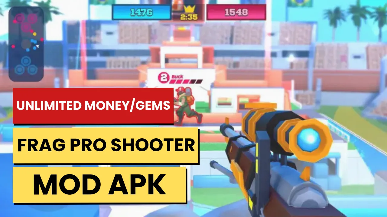 FRAG Pro Shooter MOD APK [Menu/Unlimited Money/God Mode] for Android