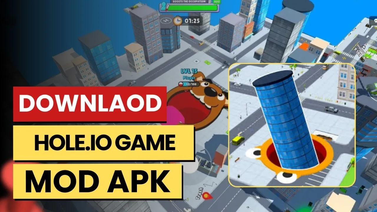 Hole.io v2.40.8 MOD APK [Unlimited Coins/All Skins Unlocked/Premium] for Android
