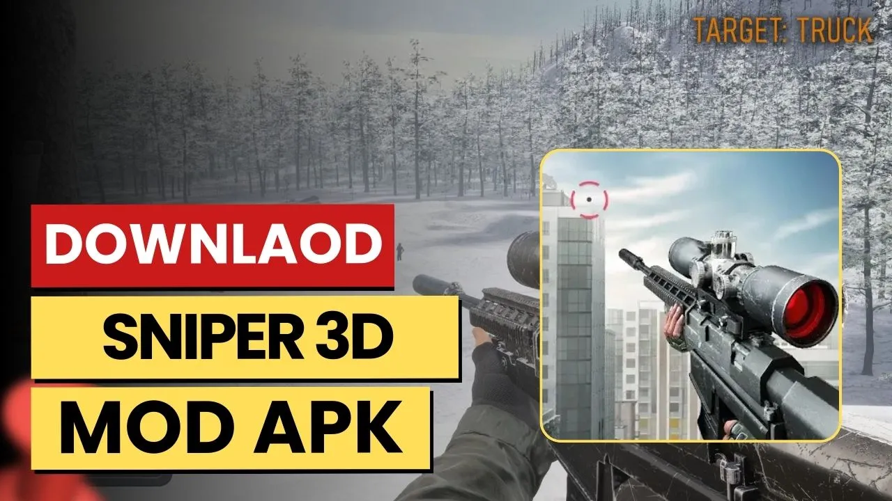 Sniper 3D MOD APK [MOD Menu/Unlimited Coins/VIP/Unlock Premium] for Android